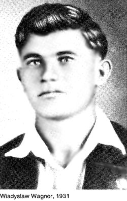 Władysław Wagner 1931, zdjęcie z legitymacji szkolnej, która była jego paszportem aż do 1938 roku