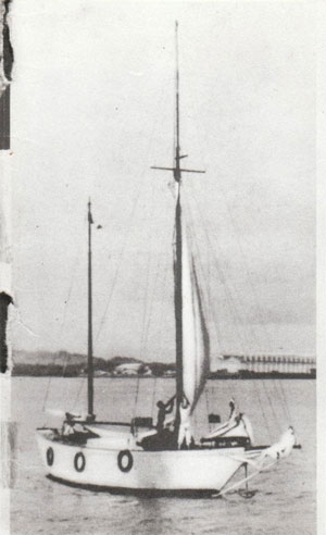 Pierwsza Zjawa, po przebudowie gotowa do drogi przez Atlantyk. Dakar, maj 1933 rok.